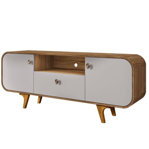 Rack Noronha Cinamomo com Off-white - Bechara
