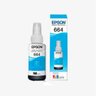 Tinta Epson T664220al T664220 T664 Ciano | L200 L396 L110 L355 L555 L455 L365 L220 | 70ml - Cartucho - 2