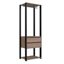 Ver imagem 2 de Módulo para Closet com Gavetas e Cabideiro 183x45x60cm 