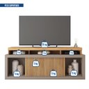 Ver imagem 7 de Rack para TV até 75 Polegadas Valença Caemmun