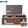 Rack para TV até 75 Polegadas Valença Caemmun - 6