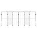 Ver imagem 1 de Cercado Dobrável 98 6 Módulos Utilyse Branco