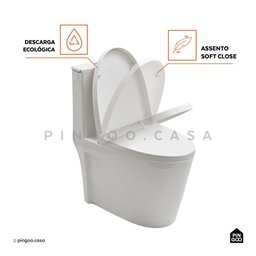 Vaso Sanitário Monobloco Painita Pingoo.casa - Branco - 3