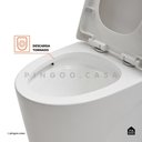 Ver imagem 5 de Vaso Sanitário Monobloco Painita Pingoo.casa - Branco