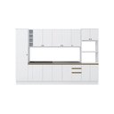 Ver imagem 2 de Cozinha Modulada Celeste Kappesberg 100% Mdf Branco 340cm