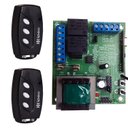 Ver imagem 1 de Central Placa Portão Eletrônico Basculante Deslizante Bv Dz Rcg Cca-10 Clp + 2 Controles
