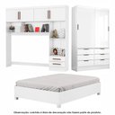 Ver imagem 1 de Guarda Roupa Casal Modulado Sevilha 4 e 2 Portas 8 Gavetas com Cama Casal Carioca Móveis