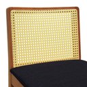 Ver imagem 2 de Banqueta Média Pérola Assento Estofado Linho Decorise