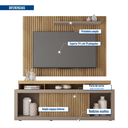 Ver imagem 6 de Rack com Painel para TV até 70 Polegadas Valença 