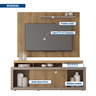 Rack com Painel para TV até 70 Polegadas Valença  - 6
