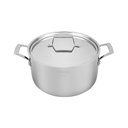 Ver imagem 2 de Caçarola Funda Corpo Triplo Tramontina Grano 62144240 Inox Cromado 62144240