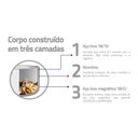 Ver imagem 4 de Caçarola Funda Corpo Triplo Tramontina Grano 62144240 Inox Cromado 62144240
