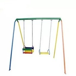 Balanço cadeirinha especial + banquinho corrente - 1