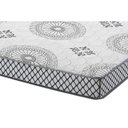 Ver imagem 4 de Cama Box c/Auxiliar Solteiro: Colchão Espuma Polar D28 Pérola Gray + Base CRC Rústico Black(