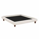 Ver imagem 1 de Cama Casal Japonesa 156cm Pés Madeira Haru Factor Off White - Sallar Home