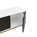 Ver imagem 6 de Rack Kappesberg 3 Portas 3d Branco/preto 136cm