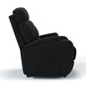 Poltrona do Papai Reclinável em Tecido Linho Cor Preto Manual com Massagem- Modelo Florença - 4