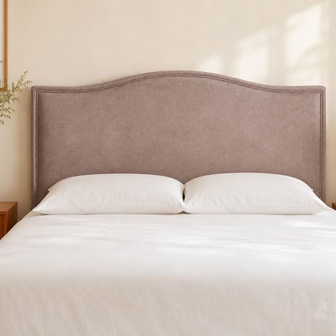 Cabeceira Lisa para Cama Box King 203cm Diesis Veludo Nobre Avelã - Sallar Home