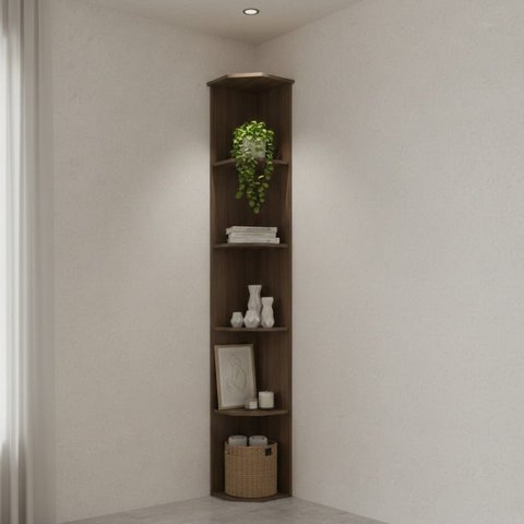 Estante Livreiro de Canto Cantoneira 201,6cm Evolution Plus