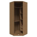 Ver imagem 2 de Guarda Roupa Modulado 02 Portas 234cm 02 Gavetas Canto Closet Setiba