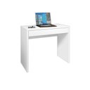 Ver imagem 2 de Escrivaninha Slim 2 Gavetas 90cm Branco Absoluto