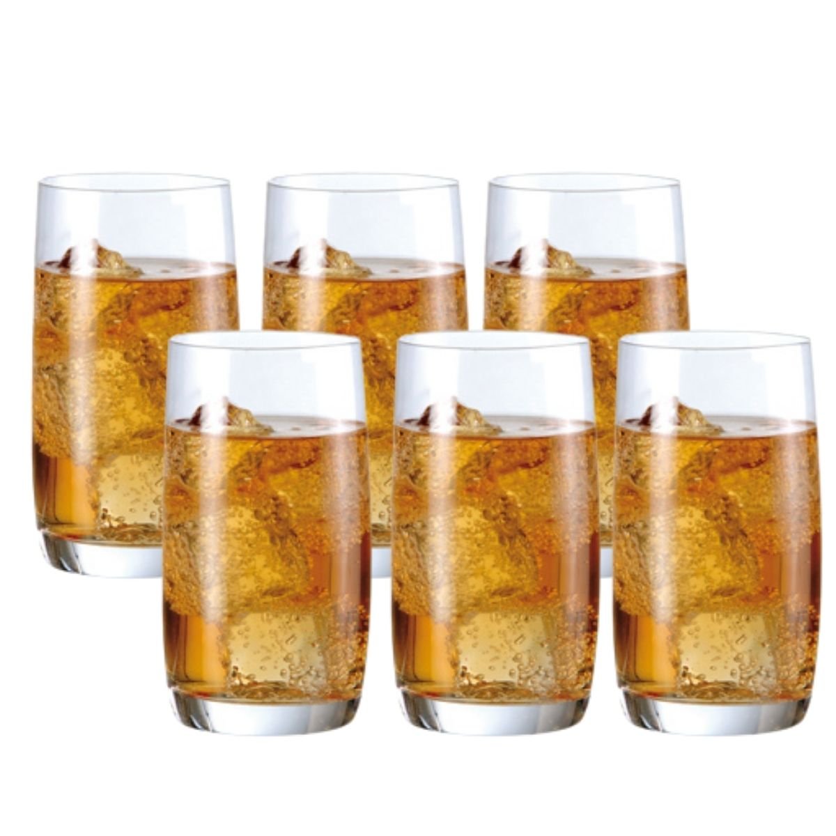 Jogo Copo de Cristal Long Drink 380ml BOHEMIA PAVO 6 peças - 2