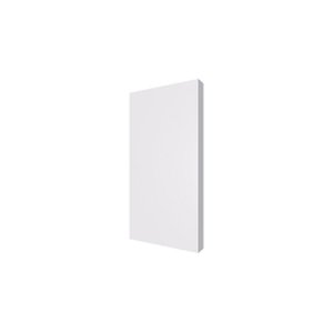 Socalo Poliestireno 181 Branco 22cmx11cmx0,2cm Santa Luzia:branco