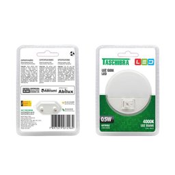 Luz Guia Noturno Interruptor Taschibra 0,5w Bivolt - 2