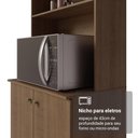 Ver imagem 4 de Armário de Cozinha Compacta 235cm Rustic Gourmet Madesa Xc03 Rustic