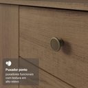 Ver imagem 5 de Armário de Cozinha Compacta 235cm Rustic Gourmet Madesa Xc03 Rustic