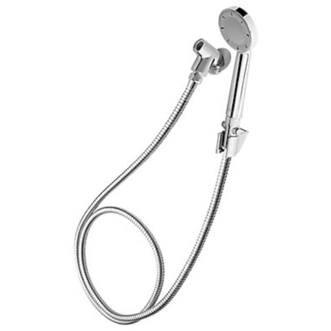 Desviador para Ducha Manual Fria Metal e Mangueira Flexível em Inox com 1,80m de Extensão - 3750 - F