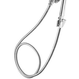 Desviador para Ducha Manual Fria Metal e Mangueira Flexível em Inox com 1,80m de Extensão - 3750 - F - 2