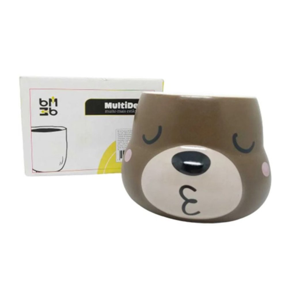 Caneca Cachorrinho 450ml - Marrom - 2