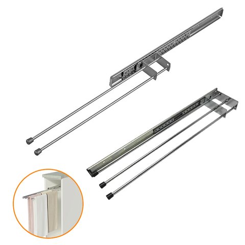 Porta Pano Cromado 3 Varetas Tts 40 104fgvtn