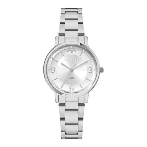 Relógio Technos Feminino Ref: 2035nes/1k Elegance Prateado