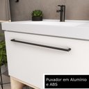Ver imagem 6 de Gabinete para Banheiro sem Tampo 60cm Gales Branco/Faia