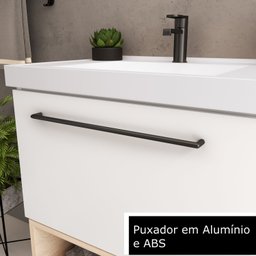 Gabinete para Banheiro sem Tampo 60cm Gales - 6