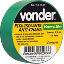 Ver imagem 1 de Fita isolante pvc 19mmx10m verde anti chama peça Vonder