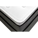 Ver imagem 3 de Cama Box Casal: Colchão Molas Ensacadas Herval Partenon C1629 Viscogel + Base Crc Suede Gray (