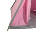Ver imagem 4 de Cabana Pet Camping Cachorro Gato - Algodão Liso - 70x70x84cm - Rosa