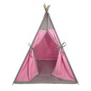 Ver imagem 3 de Cabana Pet Camping Cachorro Gato - Algodão Liso - 70x70x84cm - Rosa