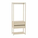 Ver imagem 6 de Guarda-Roupa Closet Modulado Siena 264cm 4 Gavetas 2 Cabideiros e 12 Prateleiras Yescasa Off White