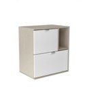 Ver imagem 3 de Gabinete para Banheiro sem Cuba 58x63,8cm Nordic Branco/Argento