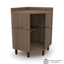 Ver imagem 2 de Balcão para Cozinha 1 Porta 90° Evolution Plus Marrom/Tannat/Legno Crema