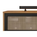 Ver imagem 3 de Rack Bancada NT 1175 Freijó com Preto - Notável