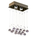 Ver imagem 1 de Plafon Brilhante Gold Quadrado 2xGU10 GPA0802APF1 Bronzearte