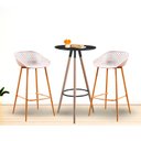 Ver imagem 2 de Conjunto 4 Banquetas para Cozinha Clarice