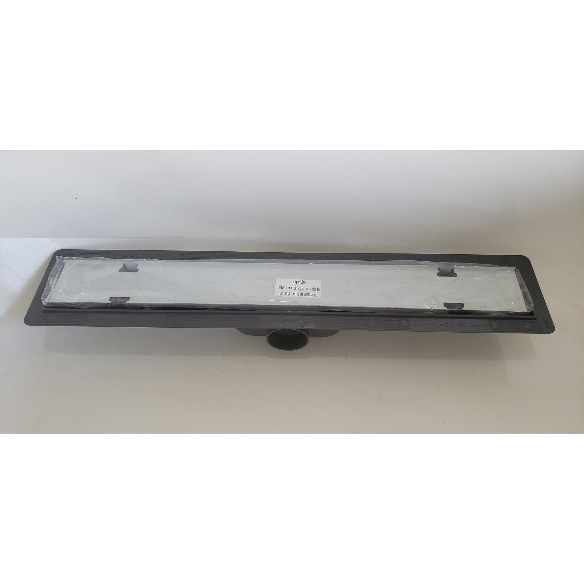 RALO VERSATA BASE PVC 60X8 CM COM TAMPA INVISIVEL - BF - AISI 304 - 2