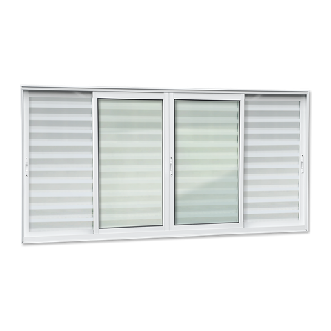 Veneziana Alumínio Elite 6 Folhas Moveis 120 x 240 V.Liso Branco Brimak