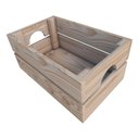 Ver imagem 2 de Cesto Organizador para Armario e Prateleira Objetos Frutas Mantimentos Pinus